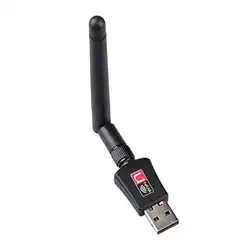 300 Мбит/с USB мини беспроводной сетевая карта карты Wi Fi 802.11n/g/b Антенна