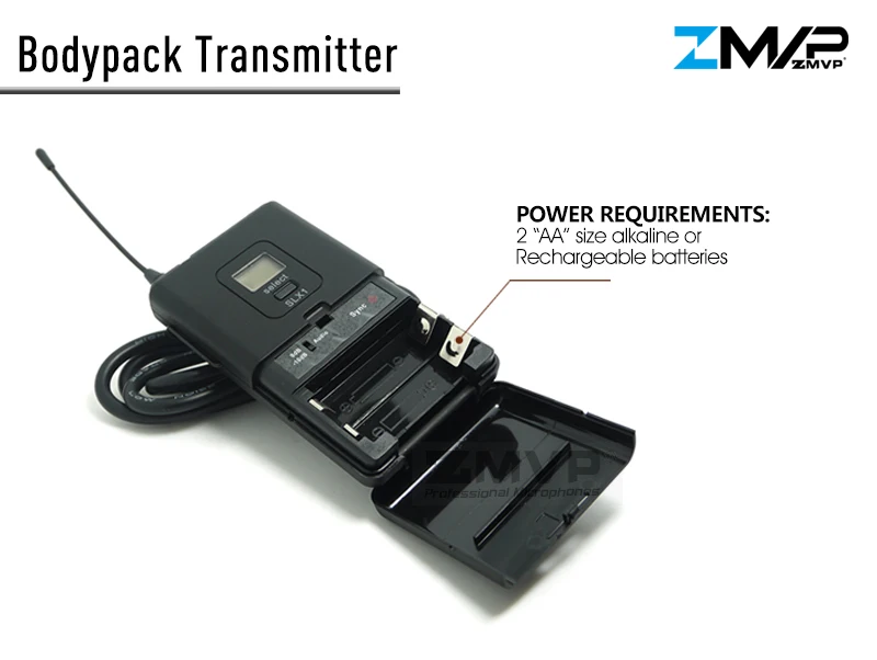 Zmvp UHF профессиональный SLX14 Беспроводной микрофон Системы с SLX нательный передатчик конденсаторный микрофон гарнитуры L4 638-662 МГц