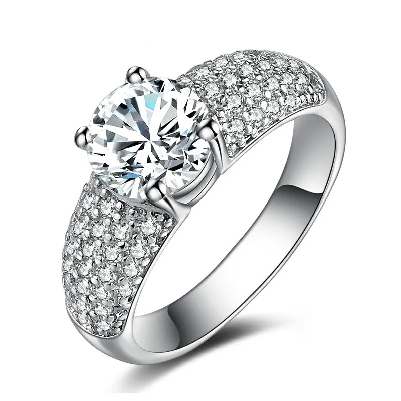 

Wedding Ring 925 Anillos Silver Rings For Women Jewelry Anel Feminino Anillos Mujer Aneis Bague Femme Jewellery Anelli Anillo