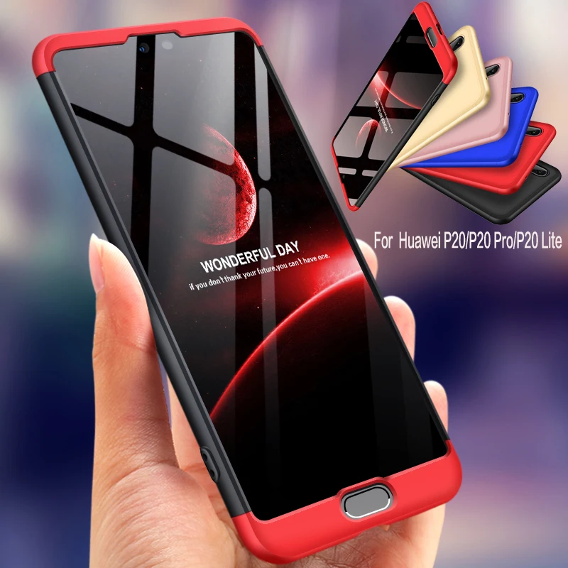 Для huawei P20 Pro Lite 360 Полное покрытие Mashup Цветной глянцевый чехол роскошный защитный