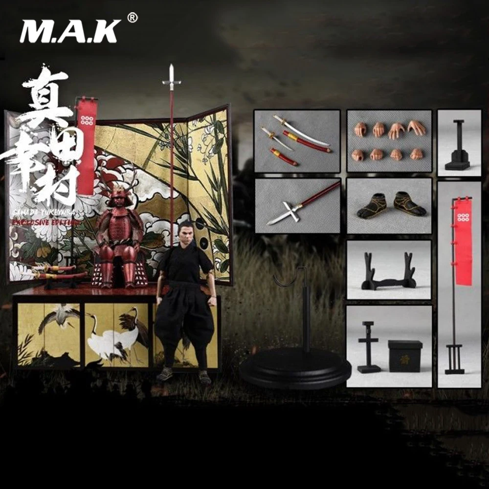 

For Collection PE005 1/12 Full Set Pocket Age of Empires Series Sanada Yukimura Exclusive Version Model for Fans Gifts