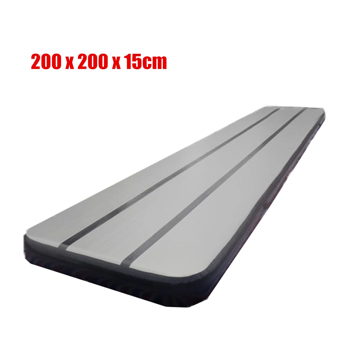 

200x200x15cm Inflatable Gymnastic Practice Training Air Track Gym Mat