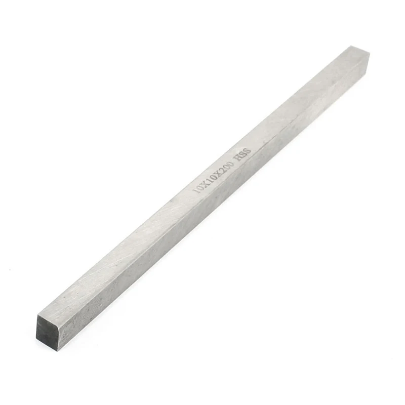 

10mm x 10mm x 200mm Turning Parting Milling Lathe HSS Tool Bit Gray