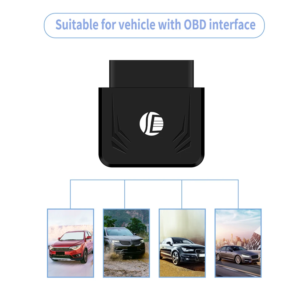 

Mini OBD II Car GPS Tracker Realtime Truck Tracking Device GSM GPRS Mini Device for Car Tracking Locator For Bmw E46 E90 Ford VW