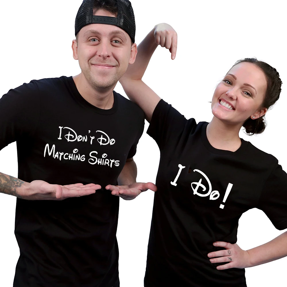 camisetas para parejas graciosas
