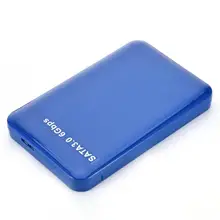 Синий 2," USB3.0 SATA3.0 HDD жесткий диск Внешний корпус HDD корпус инструмент 6 Гбит/с Поддержка 3 ТБ протокола UASP