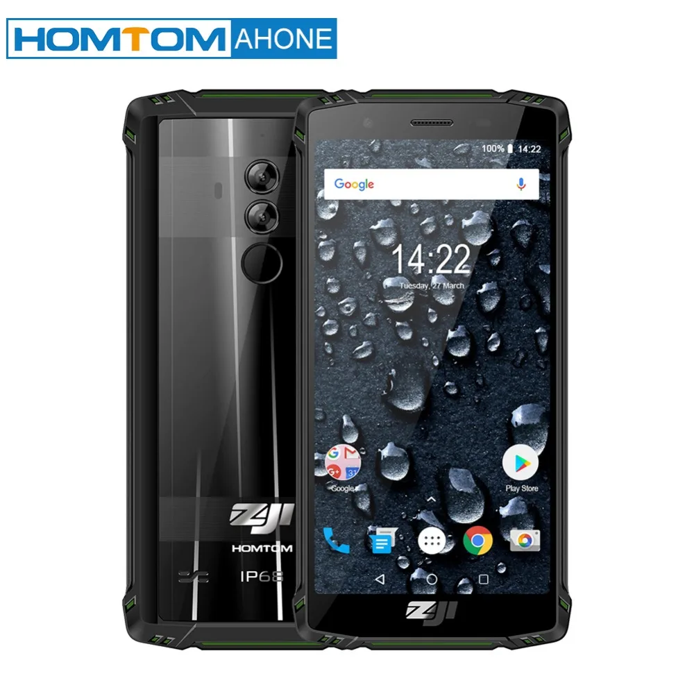 HOMTOM зоджи Z9 6 GB 64 IP68 5500 mAh Водонепроницаемый сердечного ритма мобильный телефон