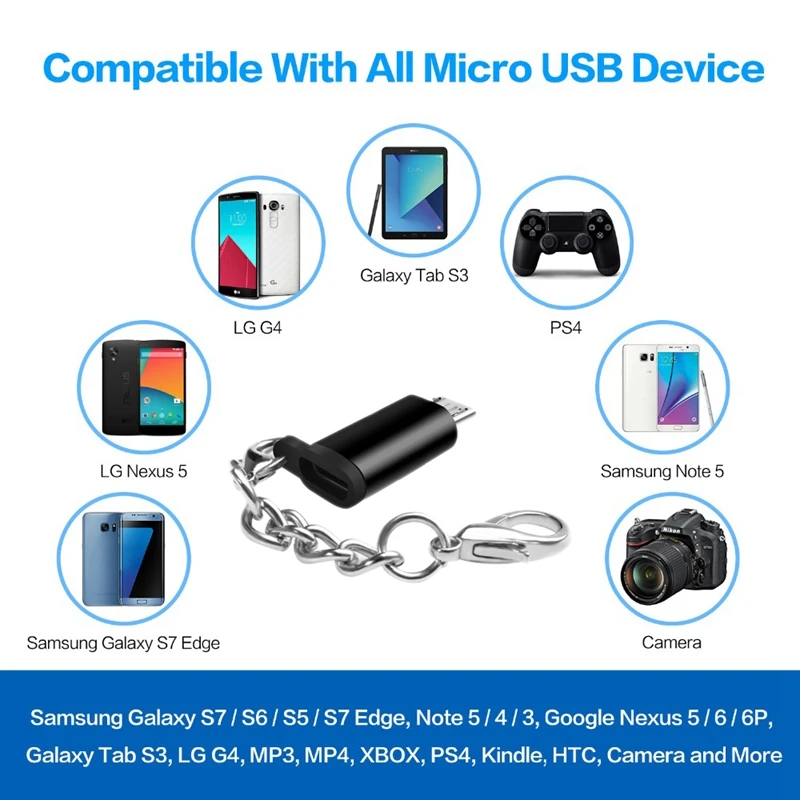 Адаптер Micro USB Type C к Male OTG A конвертер для телефонов Android планшетов геймпад|Адаптеры