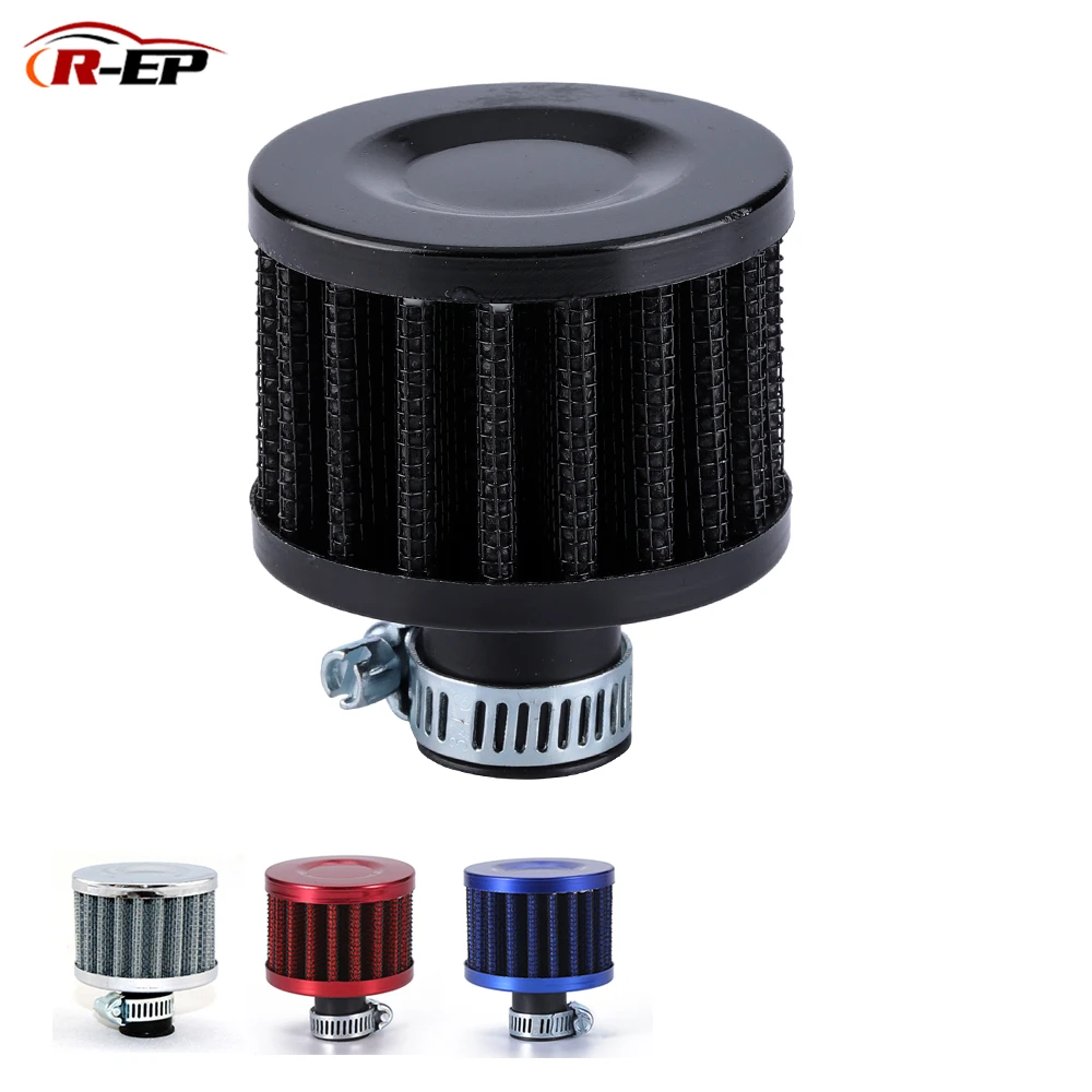 R EP Universal 12mm Car Air Filter Clip On Auto Round Conical Cold
