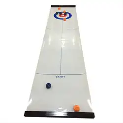 Детские головоломки Shuffleboard настольная игрушка мини керлинг мяч раздвижные родитель-ребенок Взаимодействие игры Playset