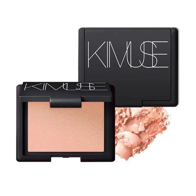 KIMUSE Natural Blush Makeup Face Blusher 5 Colors Base Mineral Palette Powder Long Lasting | Красота и здоровье