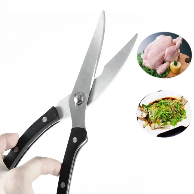 Кухонные ножницы из нержавеющей стали для птицы курицы уток рыбы костей
