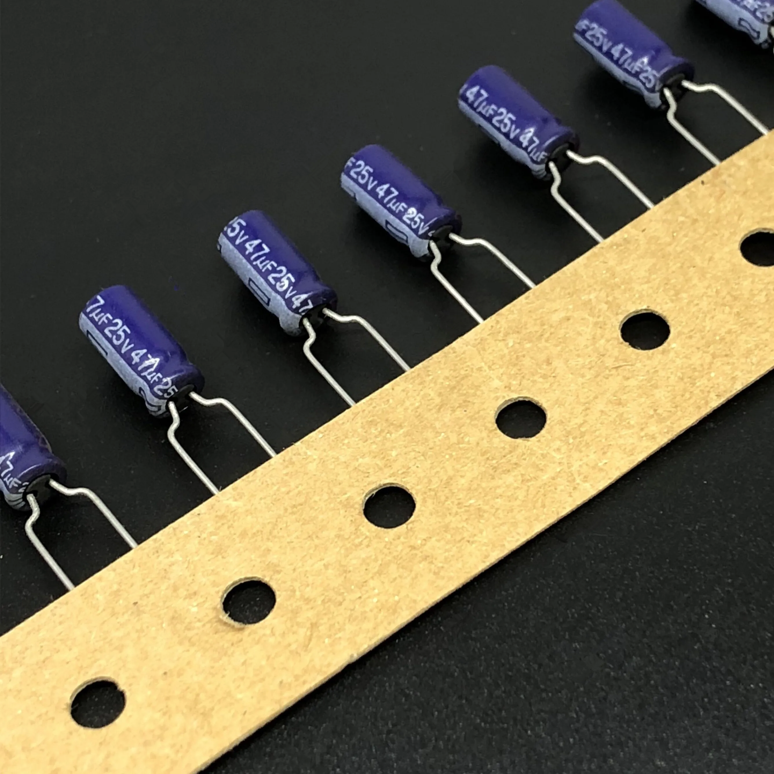 10pcs/100pcs 47uF 25V M Series 5x11mm High Quality 25V47uF Aluminum