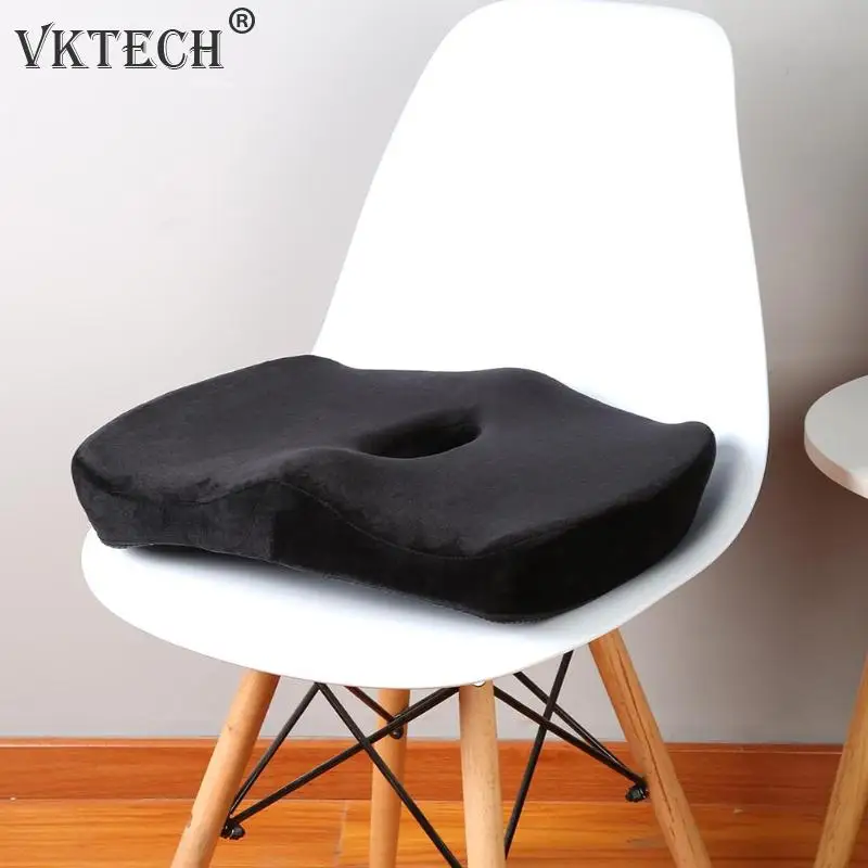 

Slow Rebound Memory Foam Seat Cushion Coccyx Orthopedic Car Office Hips Pillow Hemorrhoid Treat Wheelchair Seat Pad Cushion Mats