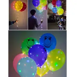 Светодио дный светодиодная гирлянда для воздушных шаров 3 м 30 светодио дный LED s Wire Fairy Light питание от аккумулятора Звездный воздушный шар
