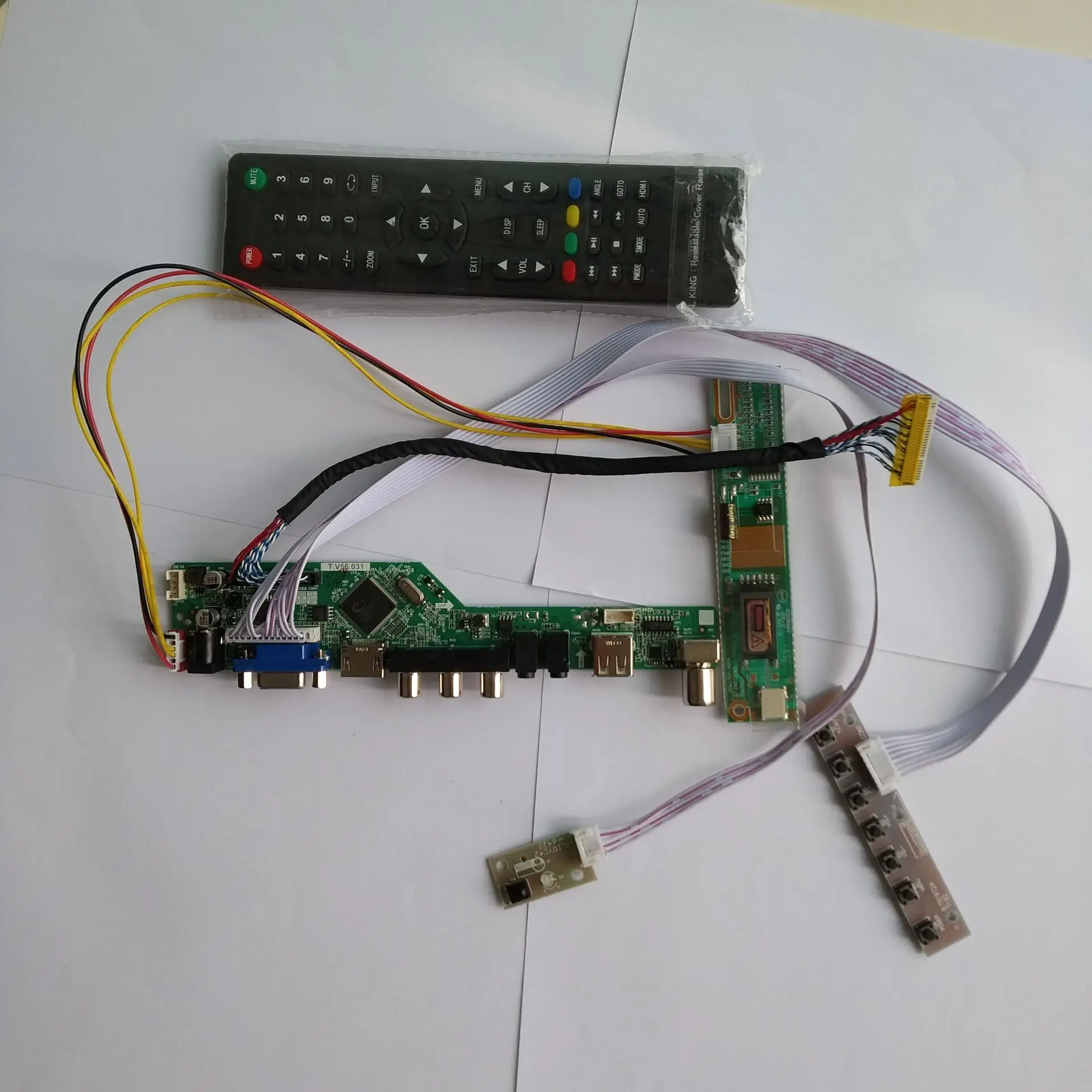  TV HDMI AV VGA USB LCD LED driver Controller board kit Card For LP154WX4(TL)(A3)/TLA4 1280X800 15.4