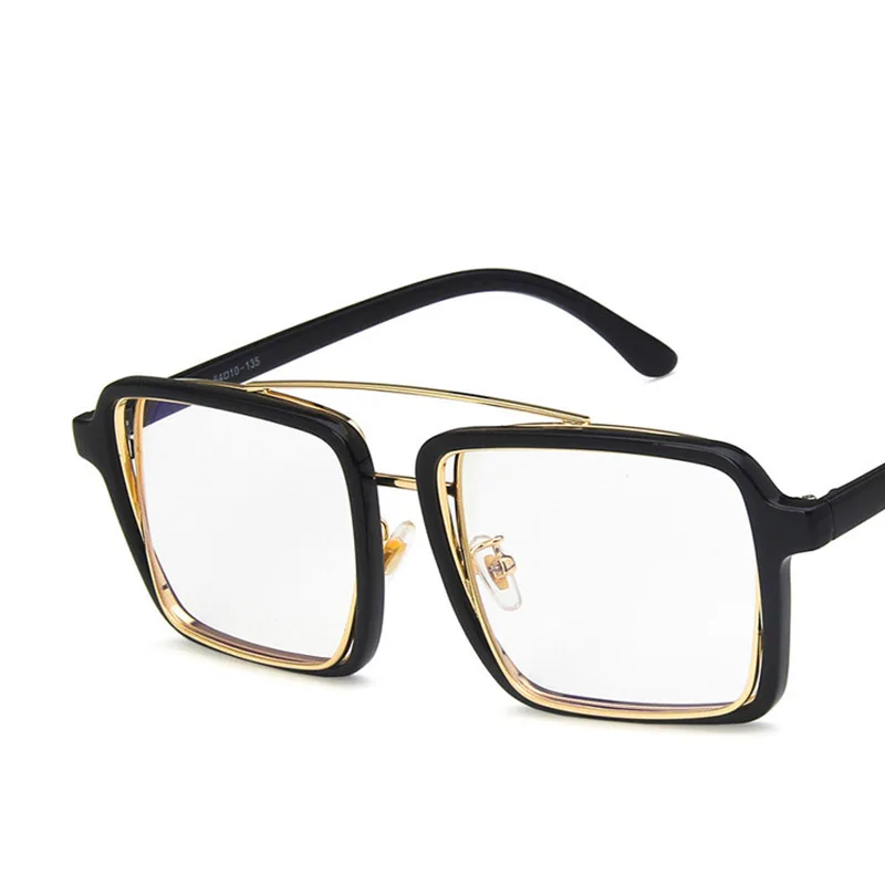 

Fashion Eyeglasses Frames Women Square Eyewear Frames Men Optical Glasses Clear Lens Myopia Prescription Oversize Spectacles