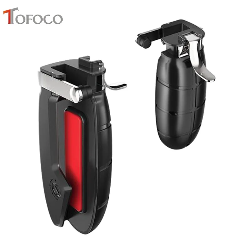 

1 Pair Gamepad PUBG Mobile Trigger Shooter Controller Joystick for iPad Android IOS L1R1 Trigger Fire Button Aim Key Joystick