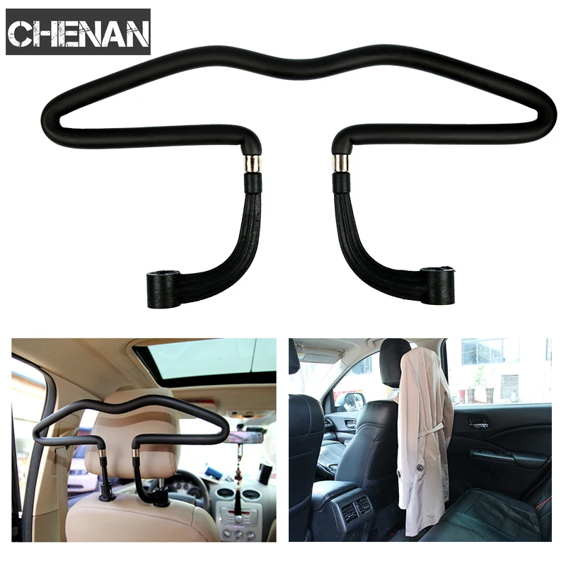 Stainless steel Car Back Seat Coat Clothes Hanger Jackets Suits Holder