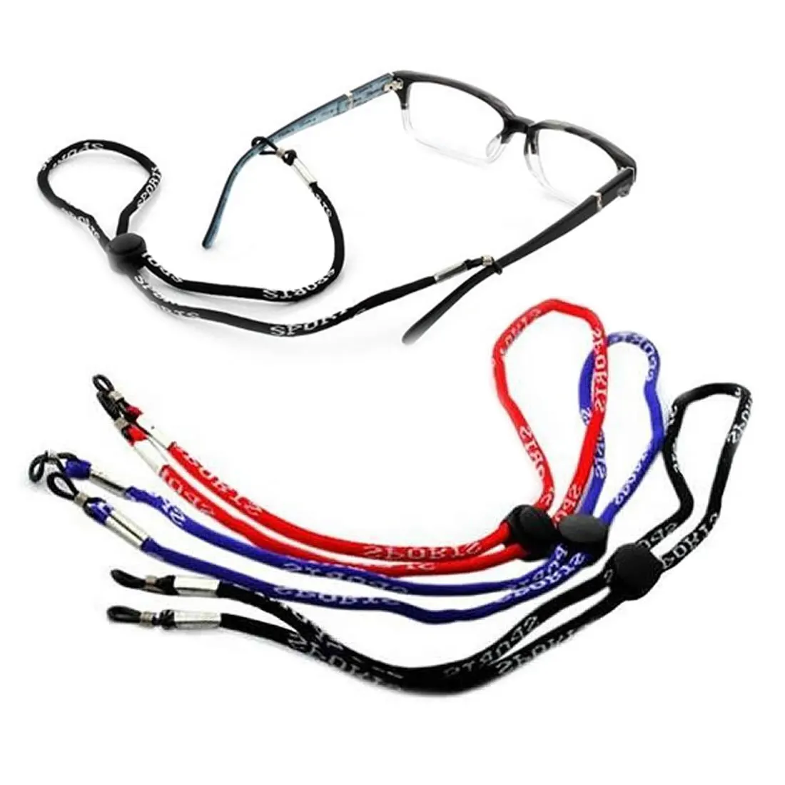 

Adjustable Elastic Glasses String Cord Neck Rope Strap Sunglasses for men women Children Eyewear Lanyard Eyewear Accessories