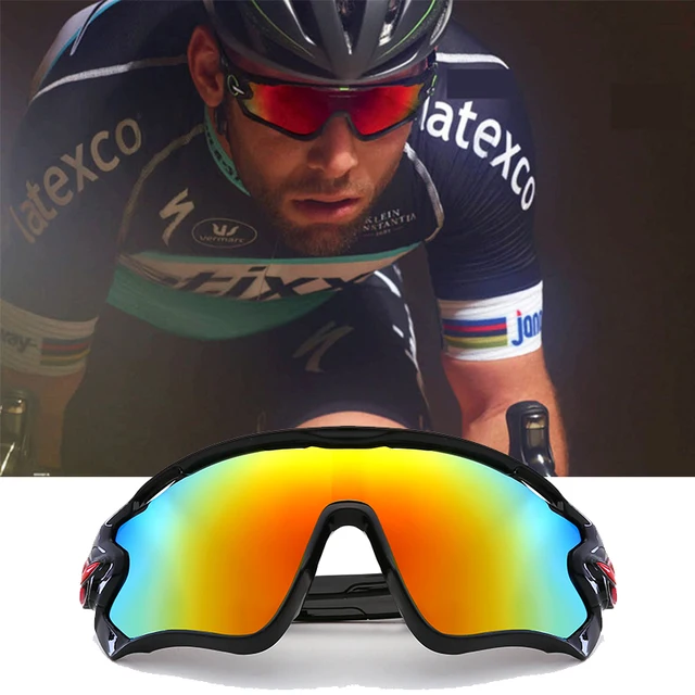 US $5.87 HD polarized bicycle glasses high quality PC fashion sports glasses detachable replacement lens out