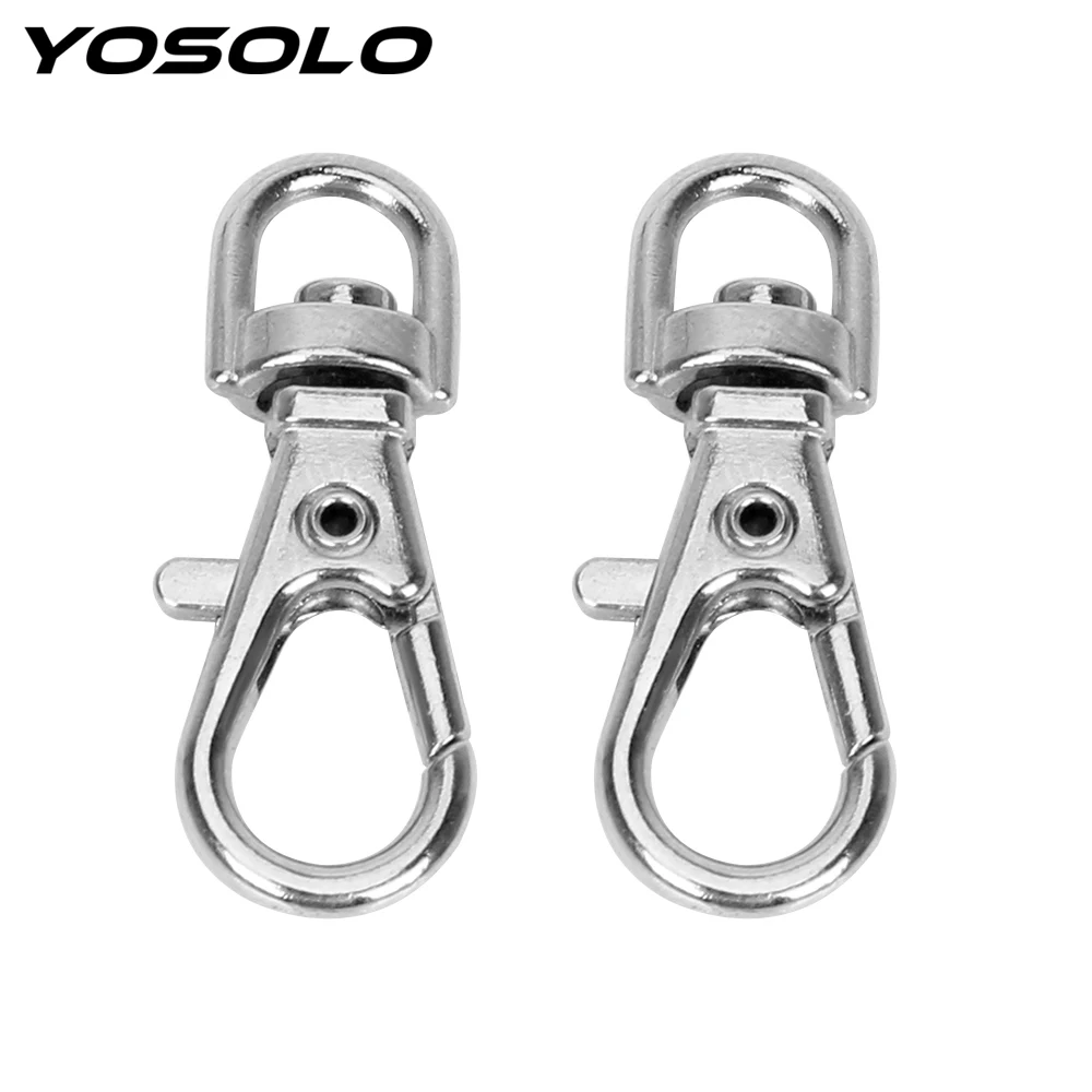 

YOSOLO 2 Pieces Car Keychain Auto Key Ring Holder Car Keyring Car-styling Zinc Alloy Multi-function Fashion Key Chain