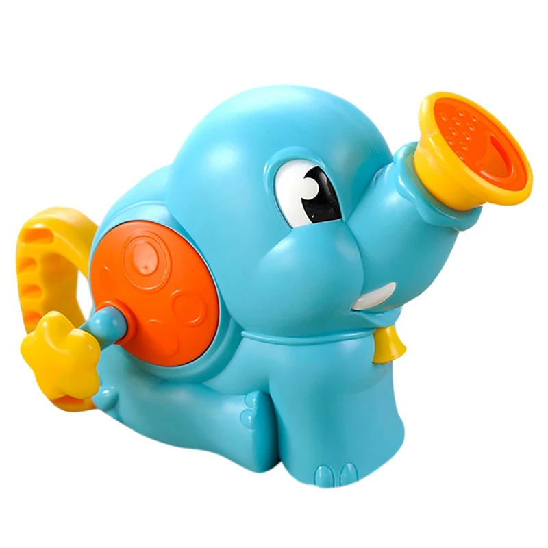 

Baby Bath Toys Children'S Bathroom Water Toys Cartoon Elephant Shower Hand Pump Water Spray