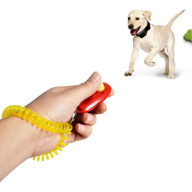 

Dog Ringing Pet Training Tool Multi-functional Training Clicker Metal Whistle Corrects Bad Behavior Cat Bird Breeder Must