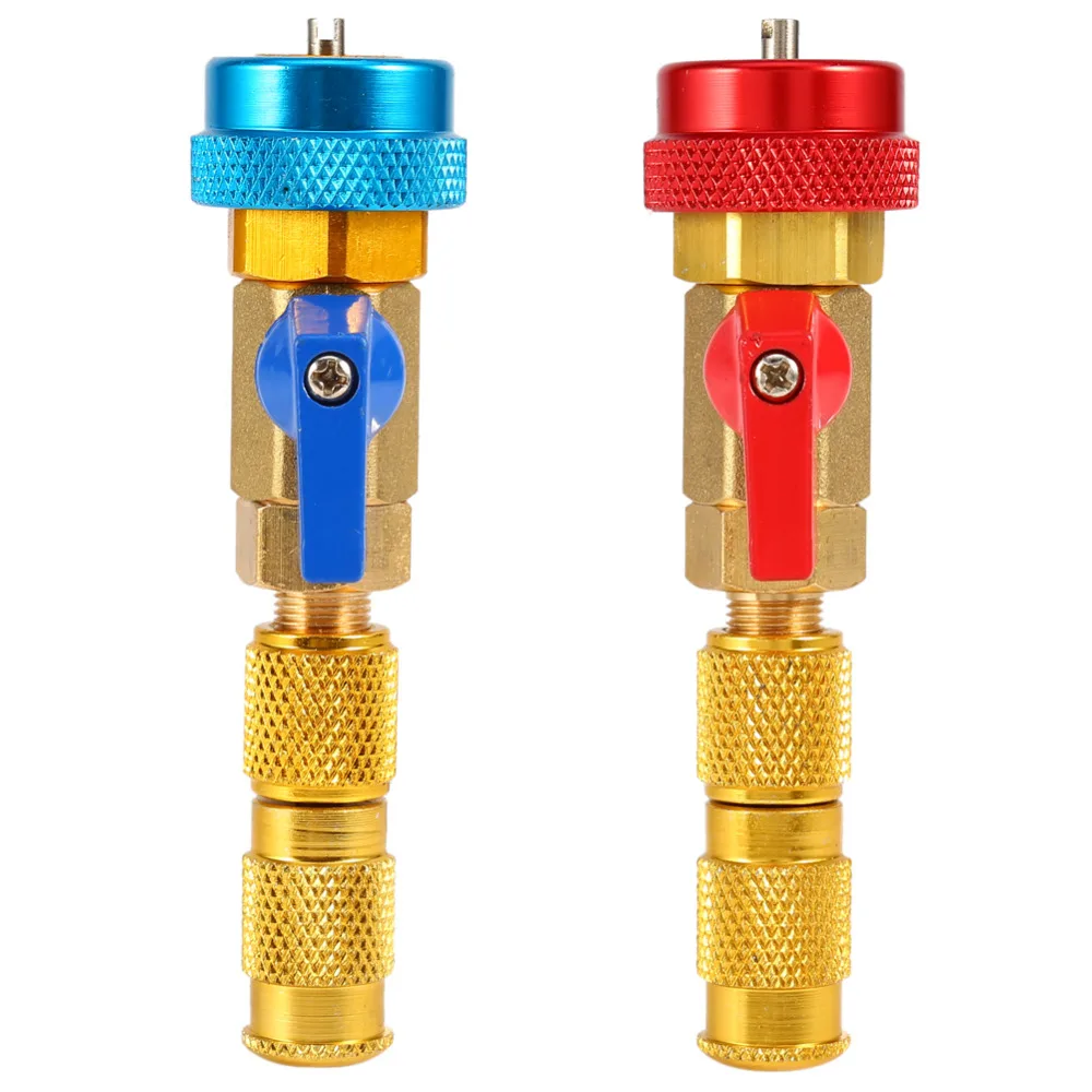 Car Air Conditioning R134A Valve Core Quick Remover Installer High Low Pressure Tool Pressure Side Repair Tools Car Accessories