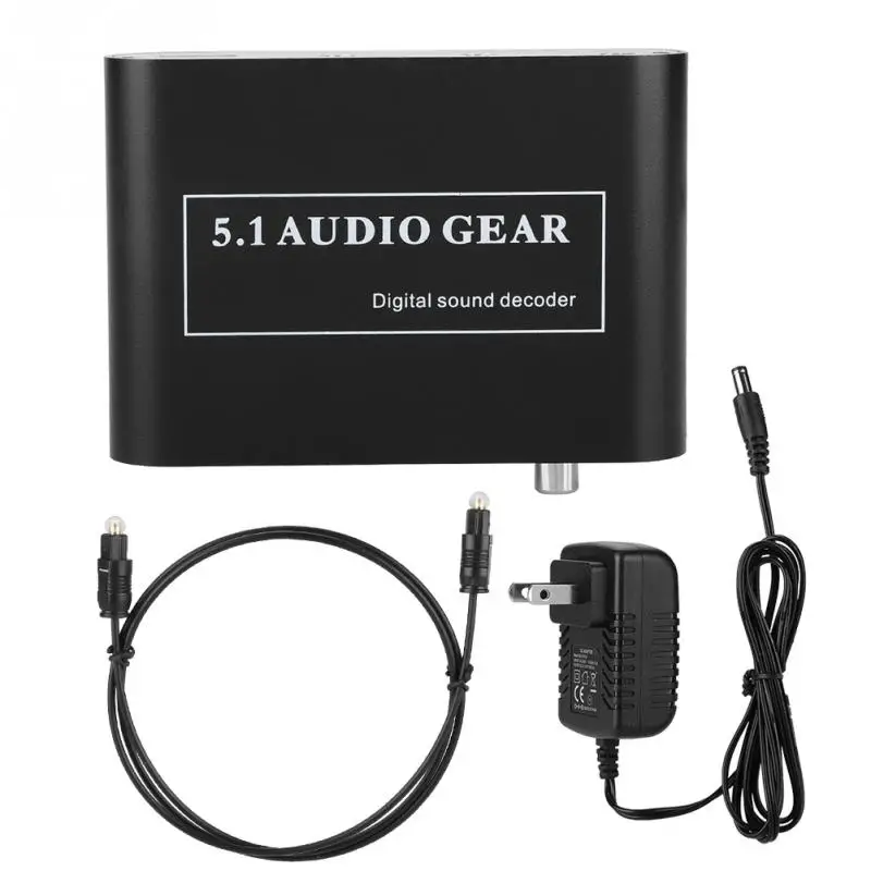 

Noise Cancelling DTS Decoder Optical/Coaxial Signal/Analog to 5.1/2.1 Analog DTS Audio Decoder Hot sale