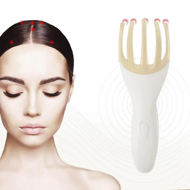New Electric vibration head massager Finger Gripper Claw body scalp
