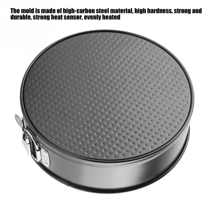 

High Quality 7 Inch Cake Pans Round Honeycomb Non-stick Lock Bakeware Round Cake Tins Carbon Steel Cake Mold Tray Baking Dish