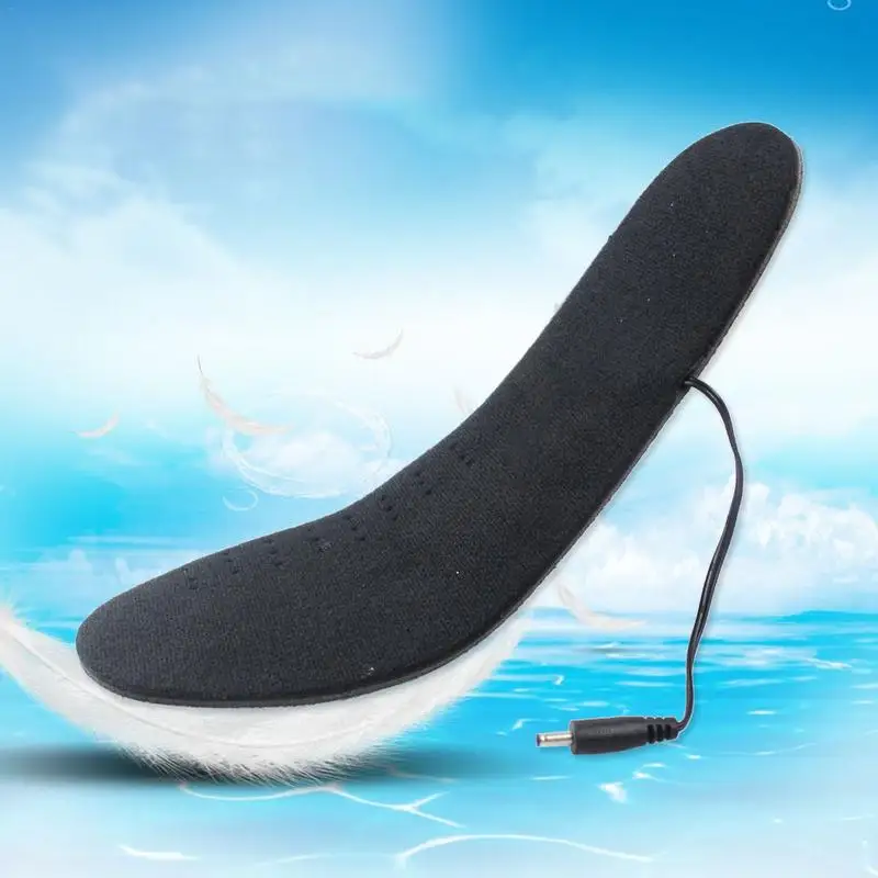 Heilsa стельки с электрическим подогревом Batt USB зимняя обувь ботинки Pad контроль пены материал памяти пены с подогревом стельки