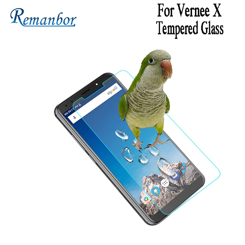 

Remanbor For Vernee X Tempered Glass Film Front Glass Protective Replacemant Screen Protector For Vernee X Phone Accessories