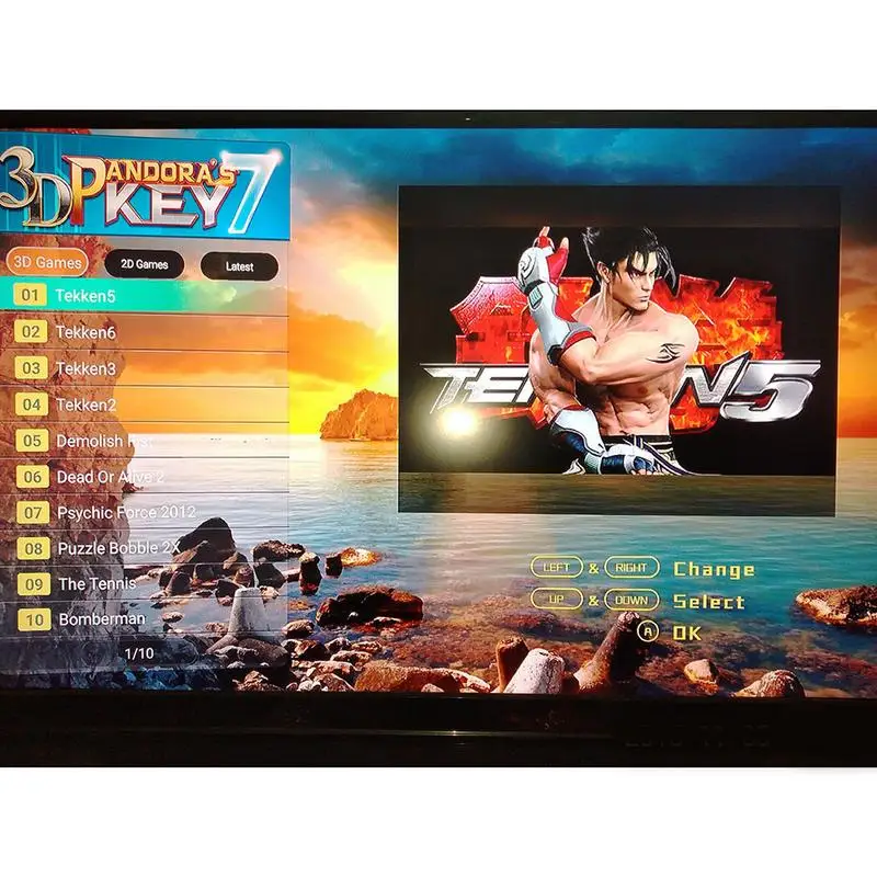 Pandora's Box 3D 2177 In 1 1080P Arcade Game JAMMA HDMI Retro Console Machine