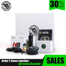 Professional Tattoo Rotary Pen Tattoo Kit Machine Brand Inks Set Mini Power Needles Tattoo Supplies complete tattoo kit hurricane tattoo power supply hp 2 rotary pen tattoo machine set professional power tattoo supplies tools