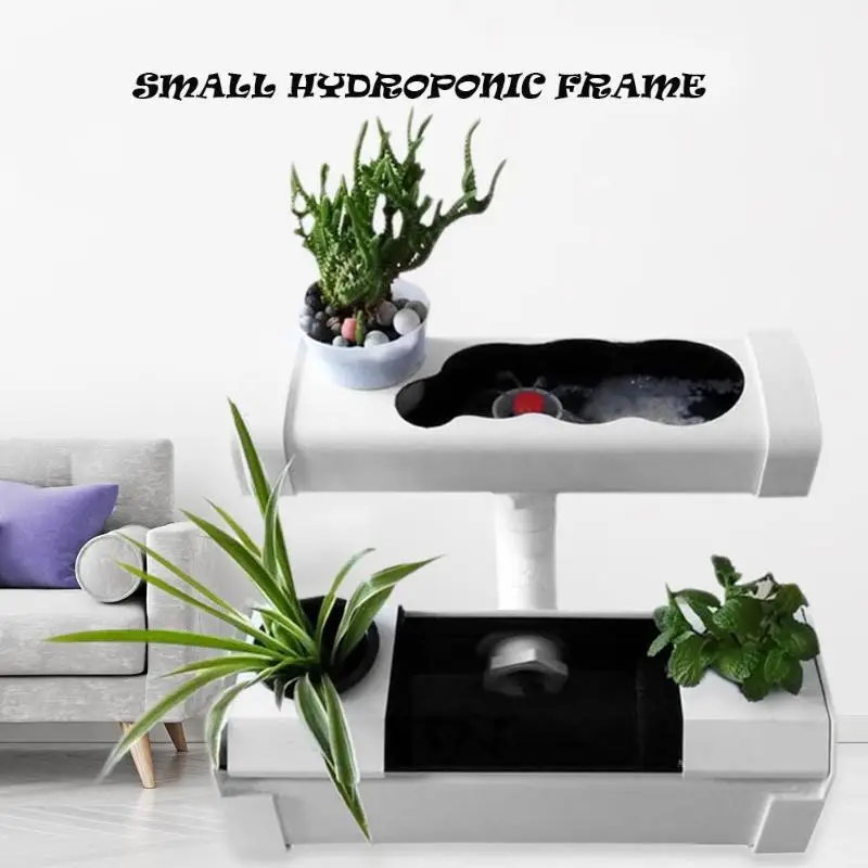 1 Set DIY 110V Plant Site Hydroponic Systems Mini Indoor Garden Nursery Pots US Plug Garden Accessories Supplies 1 Set DIY 110V Plant Site Hydroponic Systems Mini Indoor Garden Nursery Pots US Plug Garden Accessories Supplies