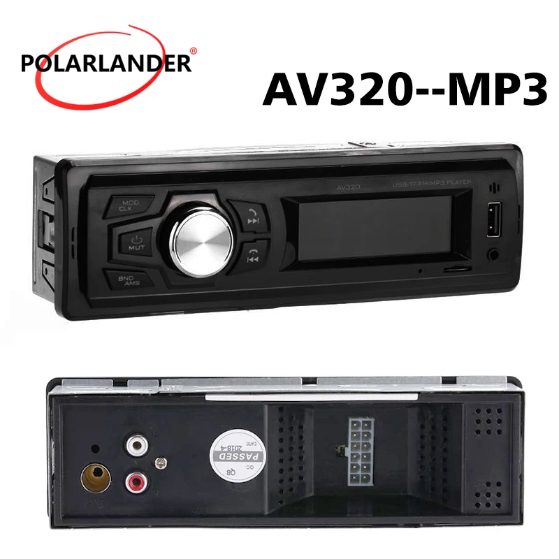 Автомобильный MP3 плеер AV320 с ЖК экраном 2 8 дюйма поддержкой TF карты USB/U diskBluetooth