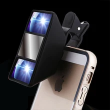 Мобильный 3D телефон объектив стереоскопическая линза высококачественный смартфон 3D камера стерео фото Рыбий глаз объектив с зажимом