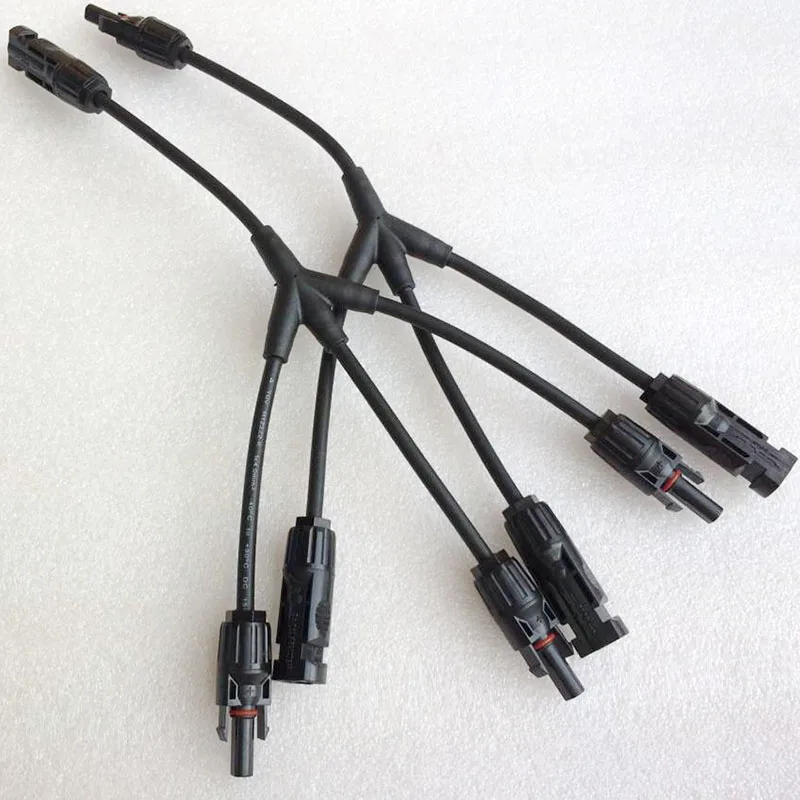 Details about   3 Pairs Solar Connectors Y Branch Parallel Adapter Cable Wire Plug Tool Kit IP67 