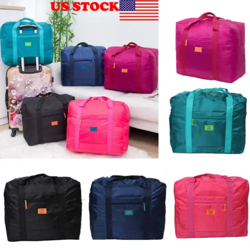 

Portable Foldable Travel Storage Luggage Carry-on Big Hand Shoulder Duffle Bag