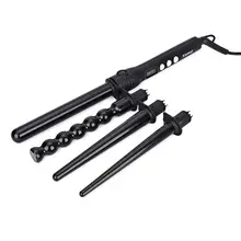 KEMEI Сменные щипцы для завивки волос машина зарядки волосы бигуди парикмахерских моделирующие бигуди комплект волос Stying Инструменты