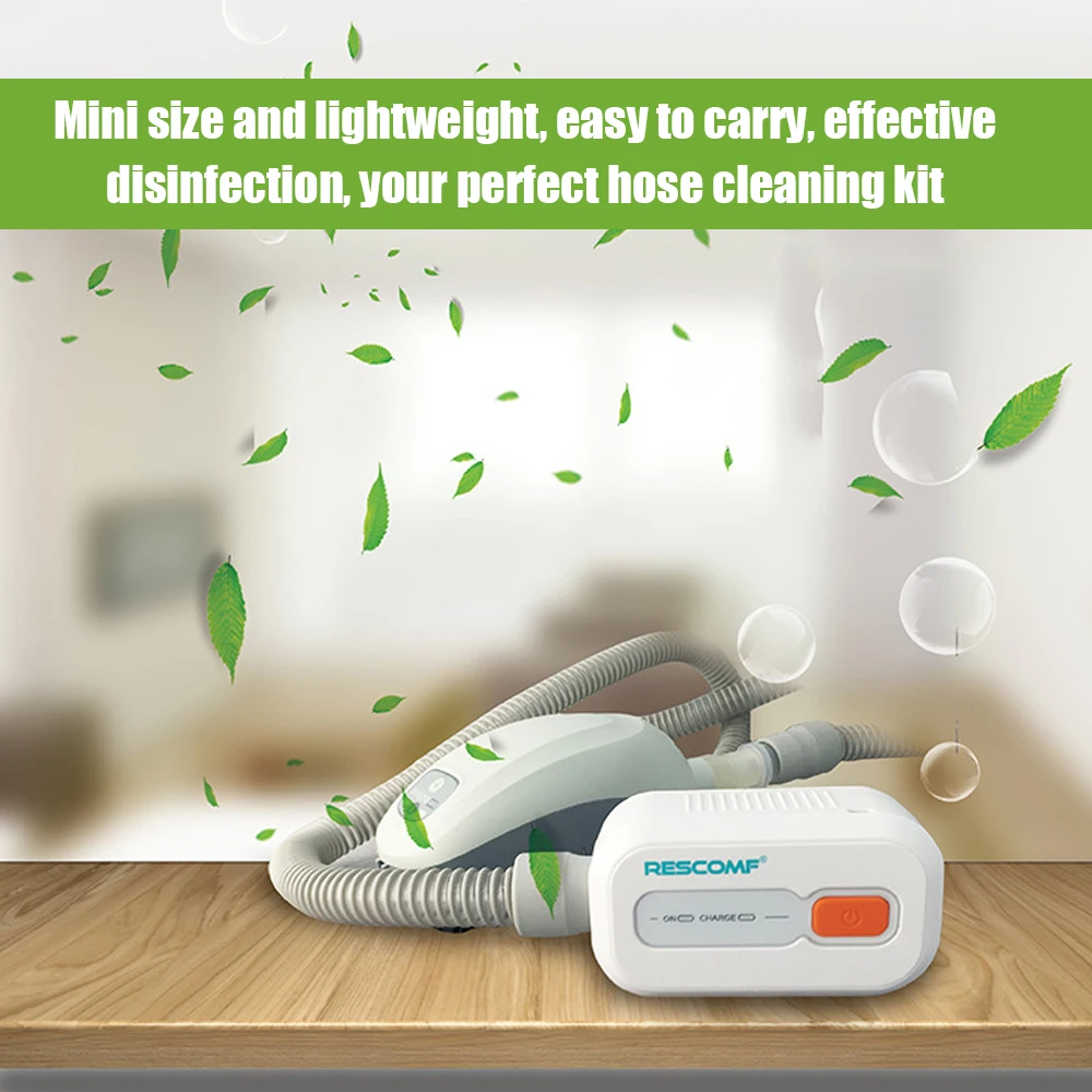 

USB 2000mAh Charging Sanitizer Sterilizer Ventilator CPAP APAP Auto CPAP BPAP Disinfector Sleep Instrument Disinfector