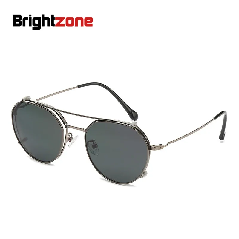 Brightzone 2019 пилот близорукости очки поляризованные пристегиваемые солнцезащитные