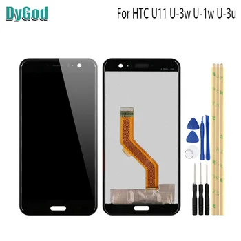 

5.5Inch LCD Display For HTC U11 U-3w U-1w U-3u Touch Screen Phone Lcds Digitizer Assembly Replacement Parts with Tools Set