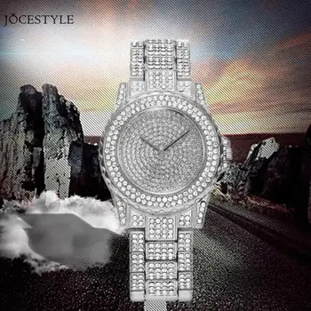 

Women Ladies Bling Diamonds Crystal Strap Watch Fashion Luxury Stainless Steel Analog Quartz Casual Ladies Alloy Quartz Watches