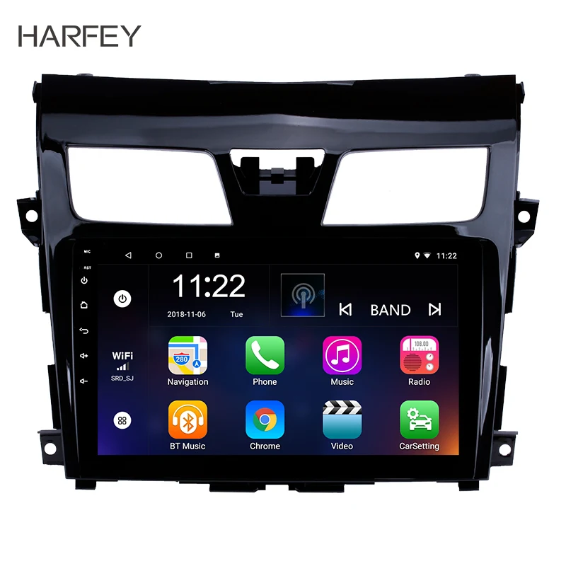 Harfey Android 10.0 Car Radio For 2013 2014 -2017 Nissan TEANA 9\ 2Din Wifi GPS Multimedia Player Support SWC DVR Mirror Link Harfey Android 10.0 Car Radio For 2013 2014 -2017 Nissan TEANA 9\ 2Din Wifi GPS Multimedia Player Support SWC DVR Mirror Link