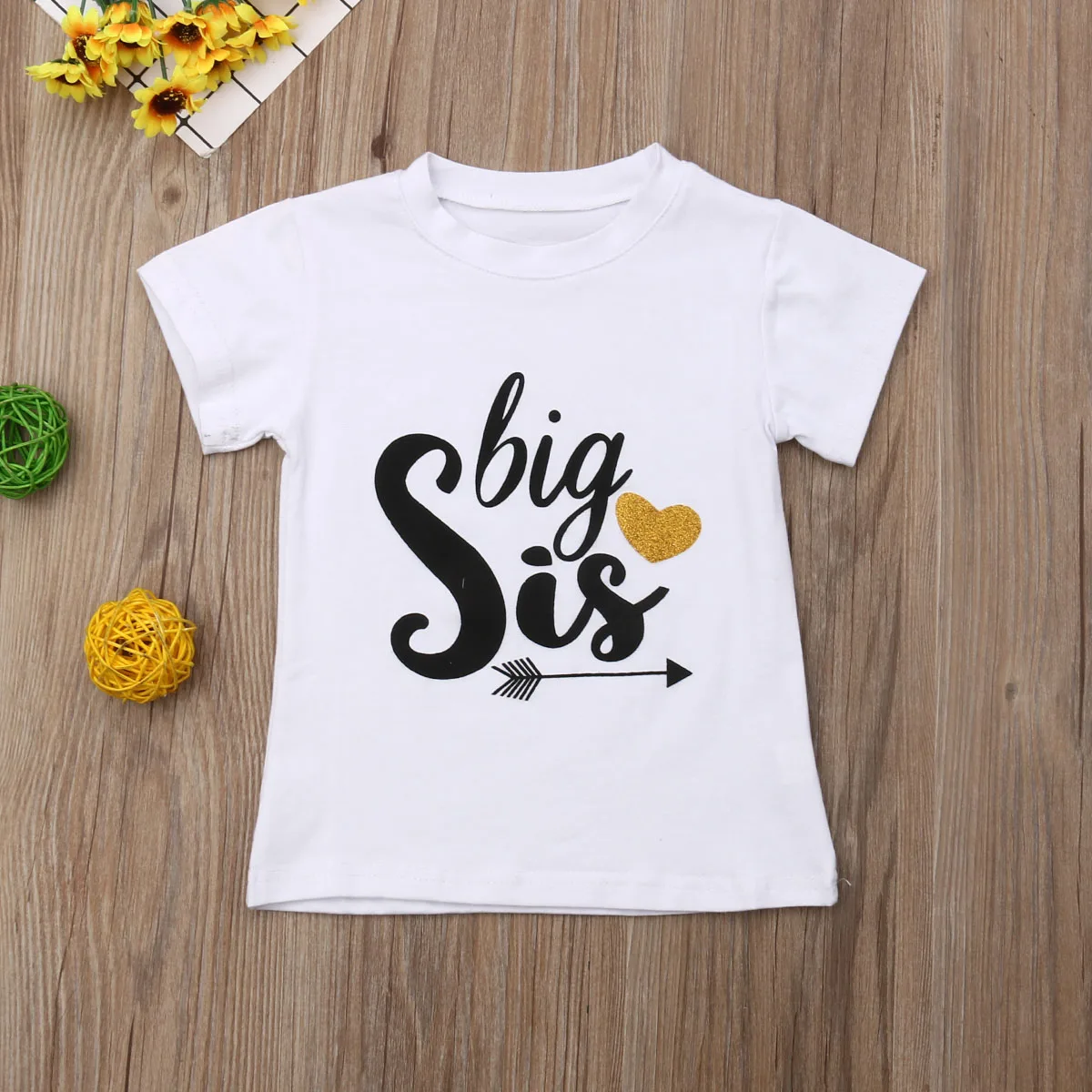 Детская летняя одежда сестра одинаковые футболки комбинезоны для маленьких девочек, для маленьких детей с буквенным проектом короткий рукав ползунки хлопковая футболка