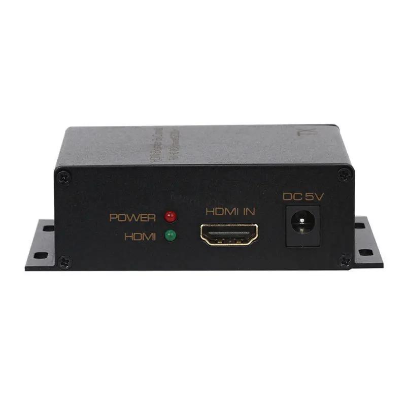Koqit HDMI Extender By Coaxial Transmitter HDMI To DVB-T Modulator Digital TV Receiver RF Output 1080P Extender 500m Converter Koqit HDMI Extender By Coaxial Transmitter HDMI To DVB-T Modulator Digital TV Receiver RF Output 1080P Extender 500m Converter
