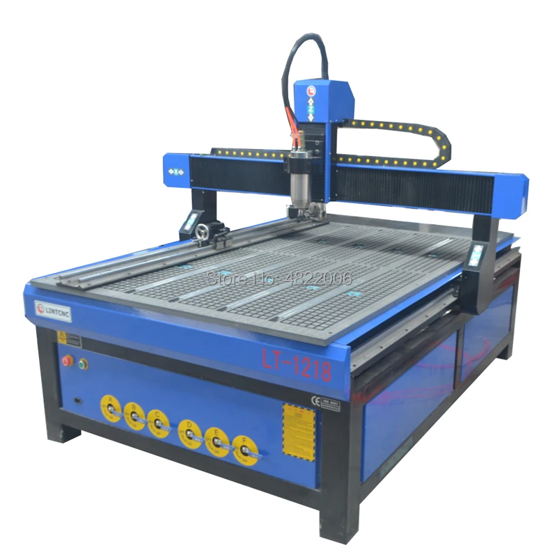 2.2kw шпиндель 6090 1212 1218 cnc 4 оси 3D гравировальный станок 1200*1800 мм фрезерный с опцией